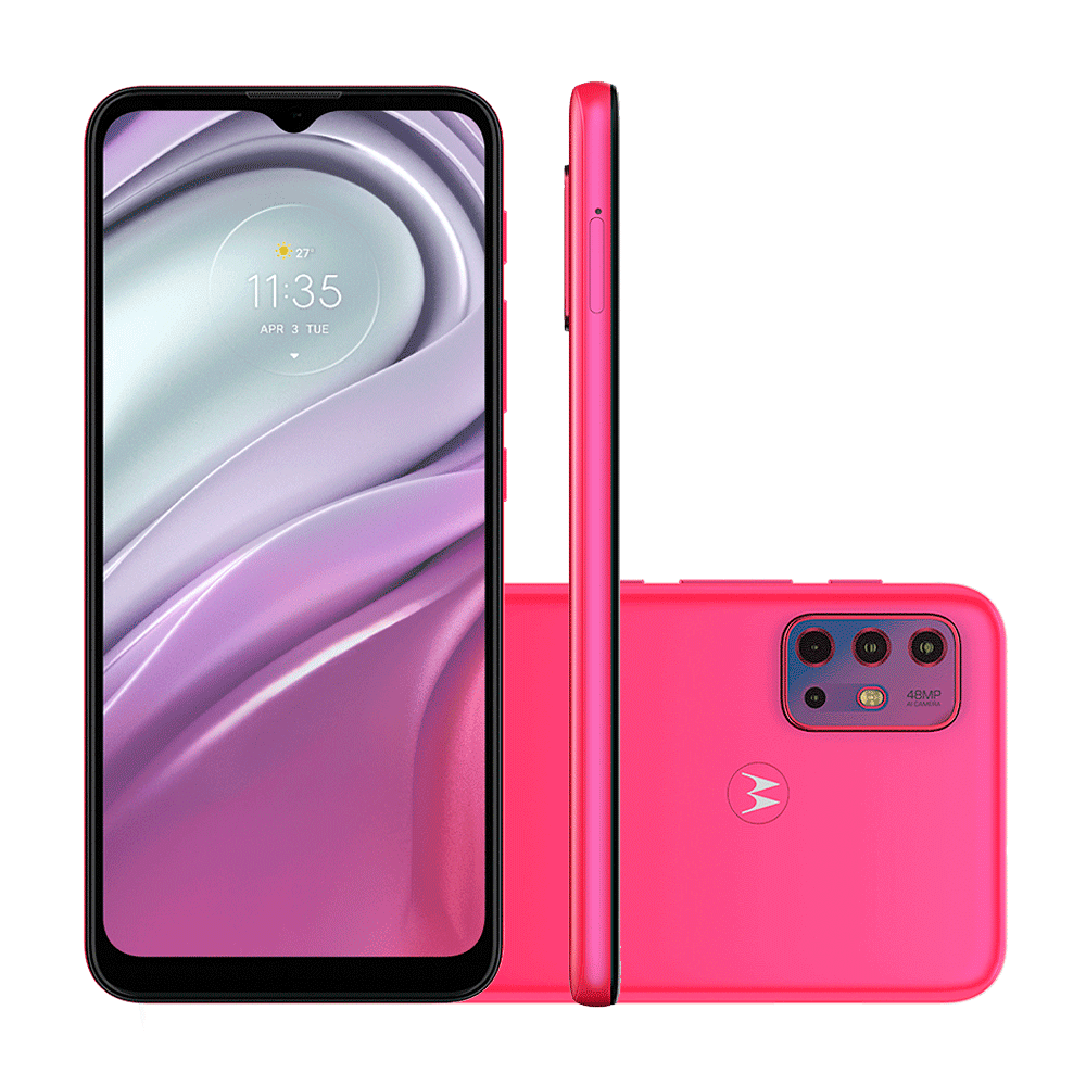 Smartphone Motorola Moto G20 Dual SIM 64 GB pink 4 GB RAM